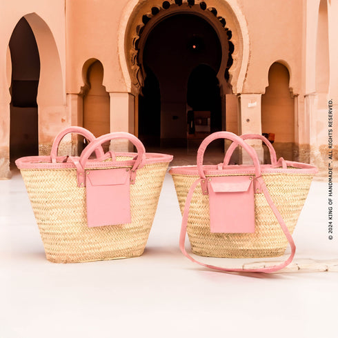 Woven Straw Tote Bag - Chic Summer and Beach Women handbag